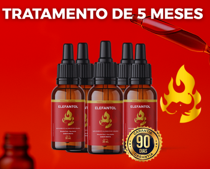 Elefantol tratamento de 5 meses