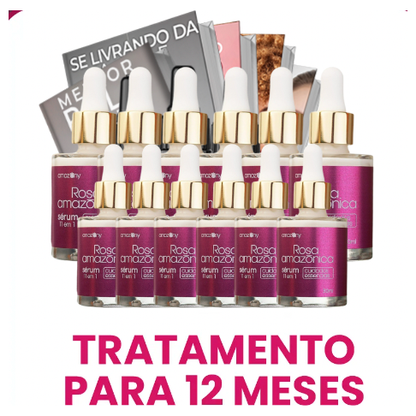 Rosa Mosqueta Amazônica 12 meses de tratamento (30ml)