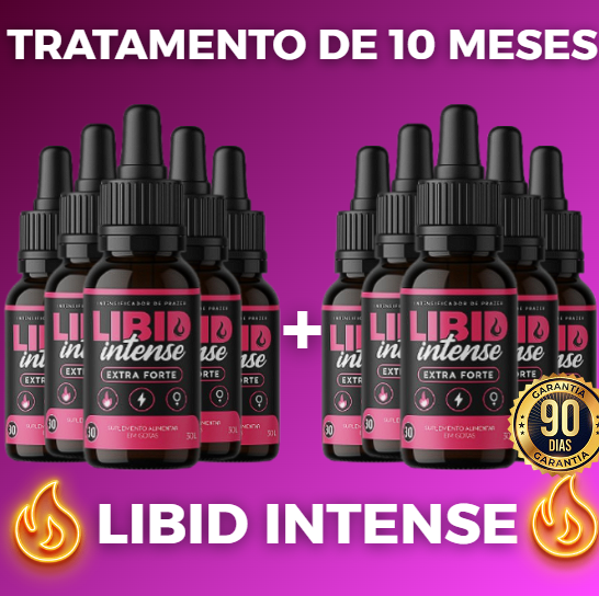 Libid Intense tratamento de 10 meses