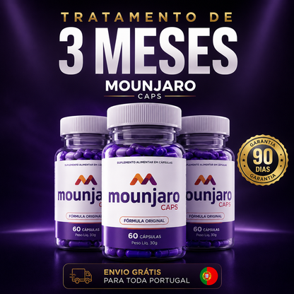 Mounjaro Caps tratamento de 3 meses