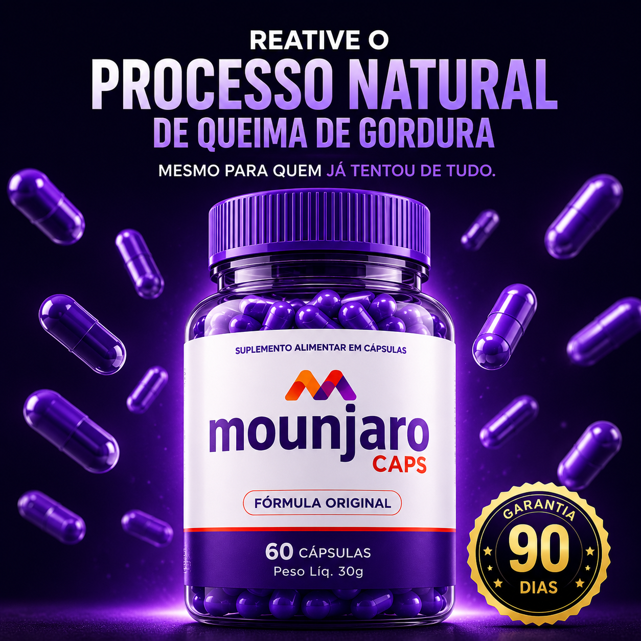 Mounjaro Caps tratamento de 1 mês