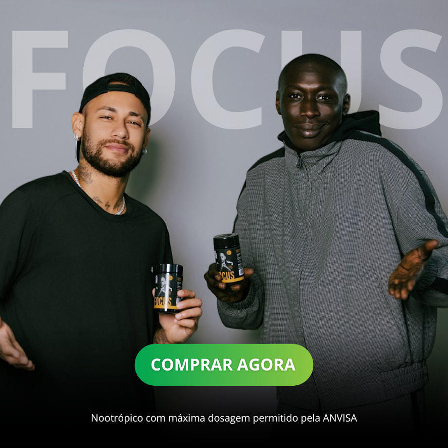 Focus – Suplemento Oficial do Neymar 3 Potes