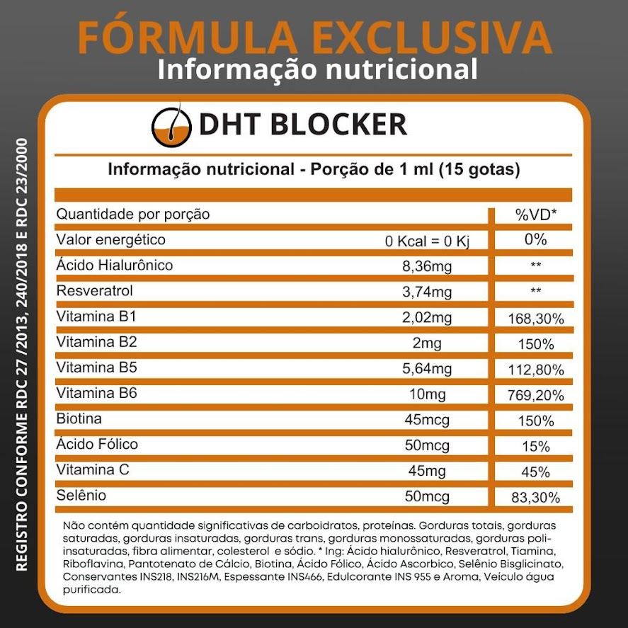 DHT BLOCKER 12 FRASCOS