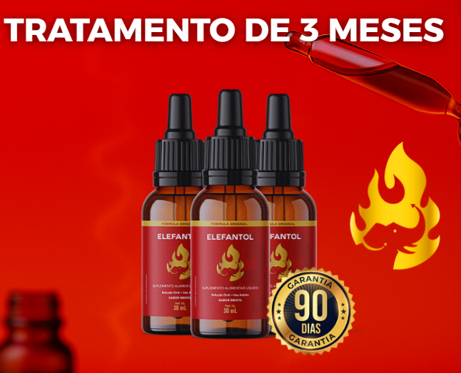 Elefantol tratamento de 3 meses