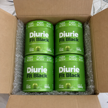 Diure Fit Black 1 Pote (Sabor Maçã Verde)